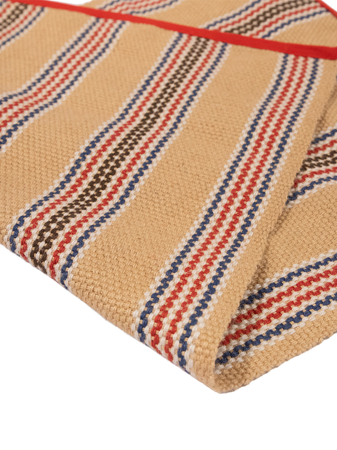 Nautical Wave Stripe Jute Rug