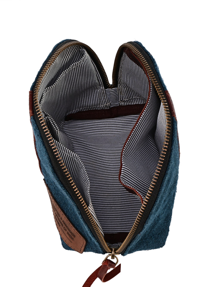 Rugged Indigo Utility Pouch