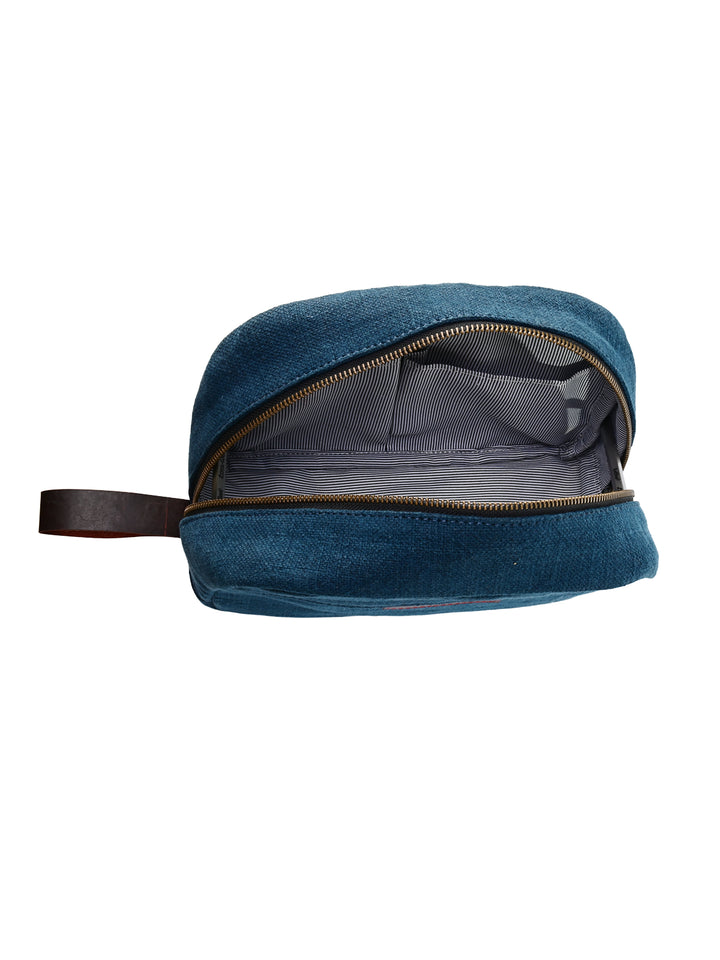 Rustic Indigo Toiletry Bag