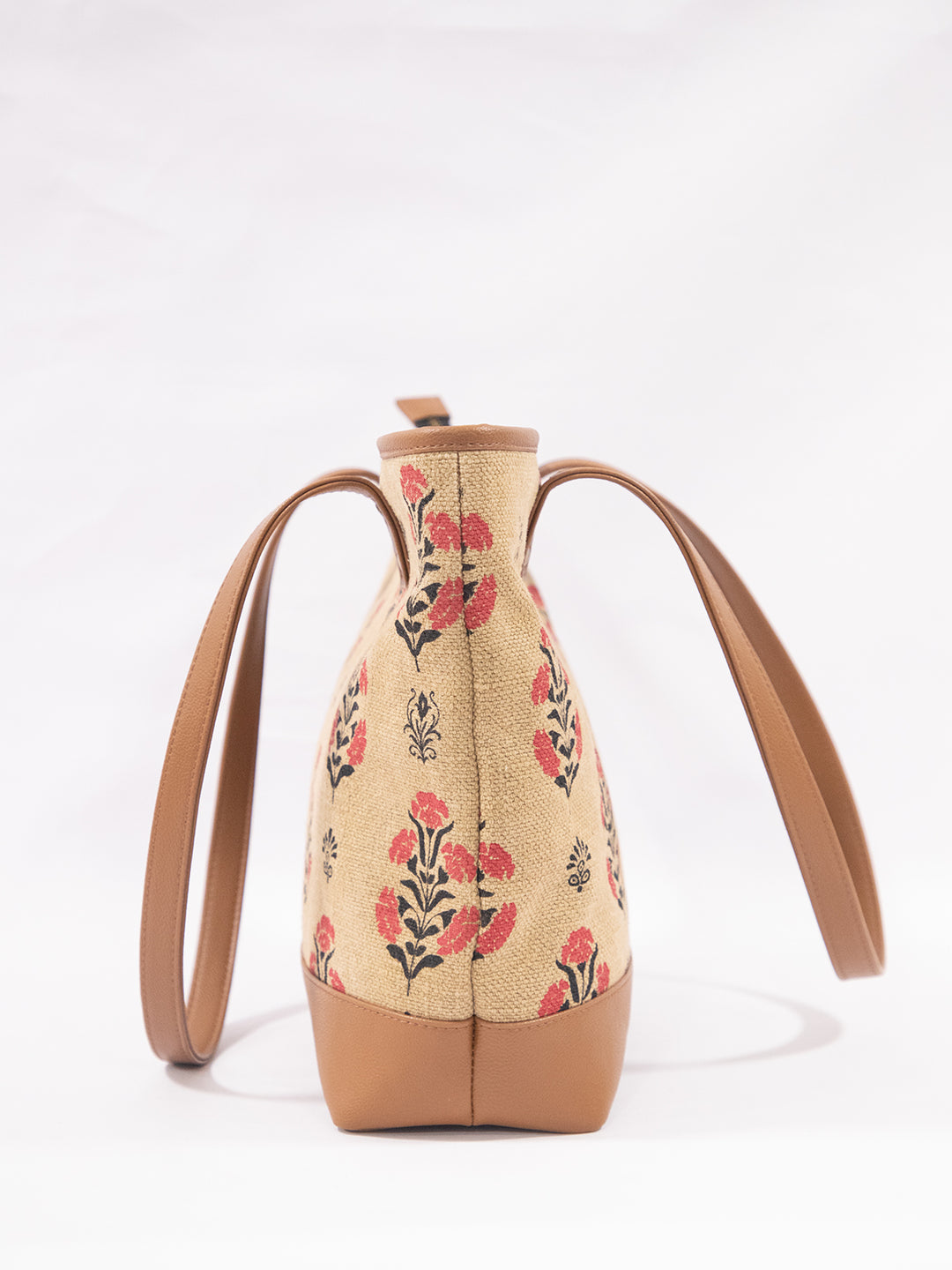 Blossom Block Print Tote Bag