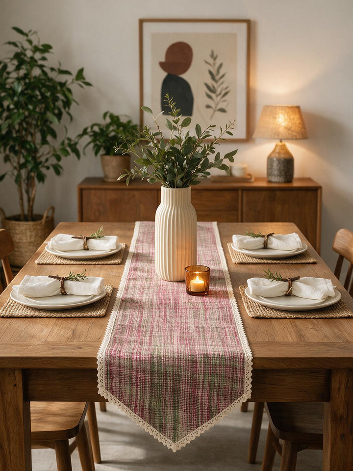 Rosewood textured Table Runner