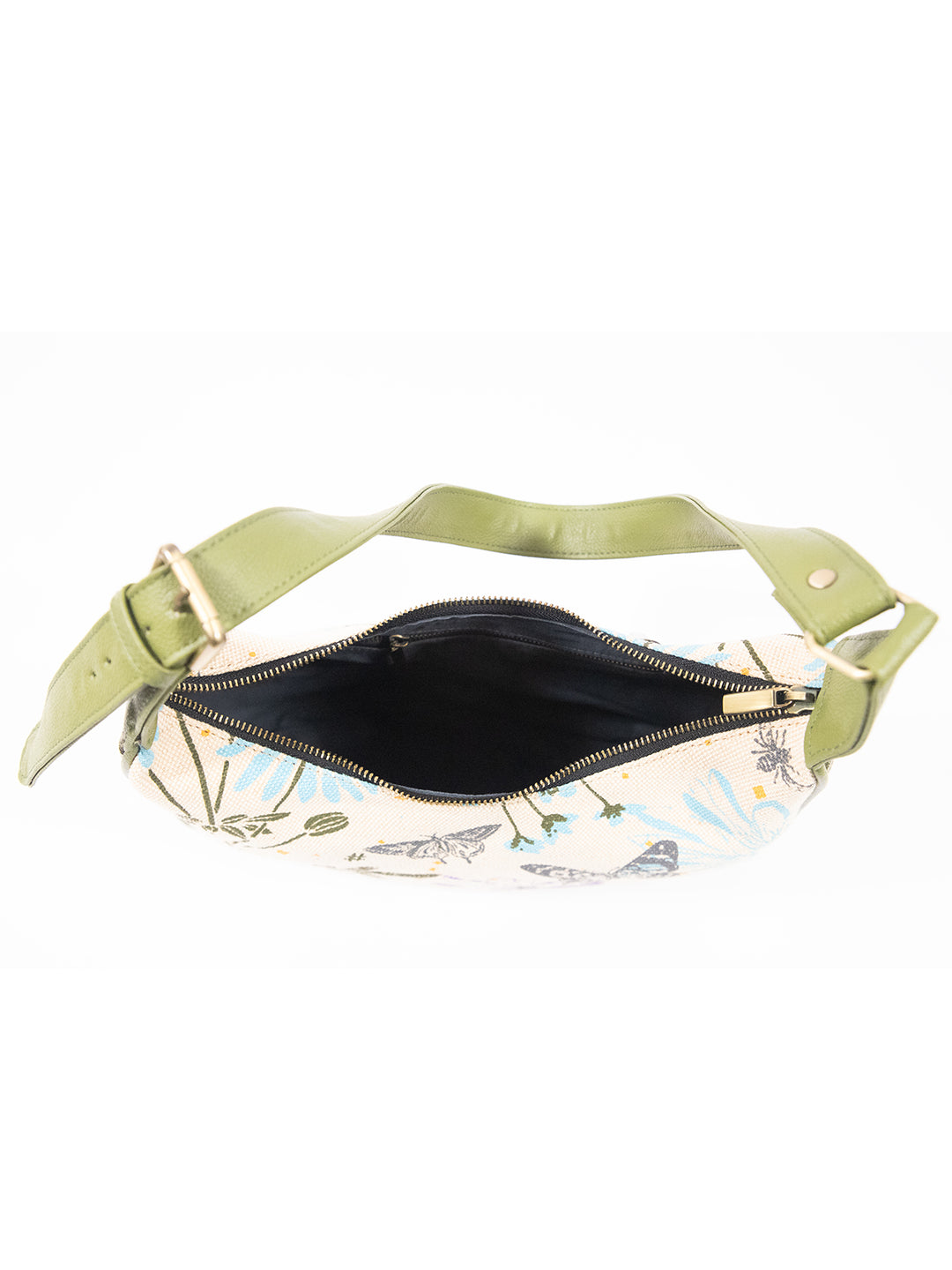 Botanical Bloom Heavy Juco Sling Bag