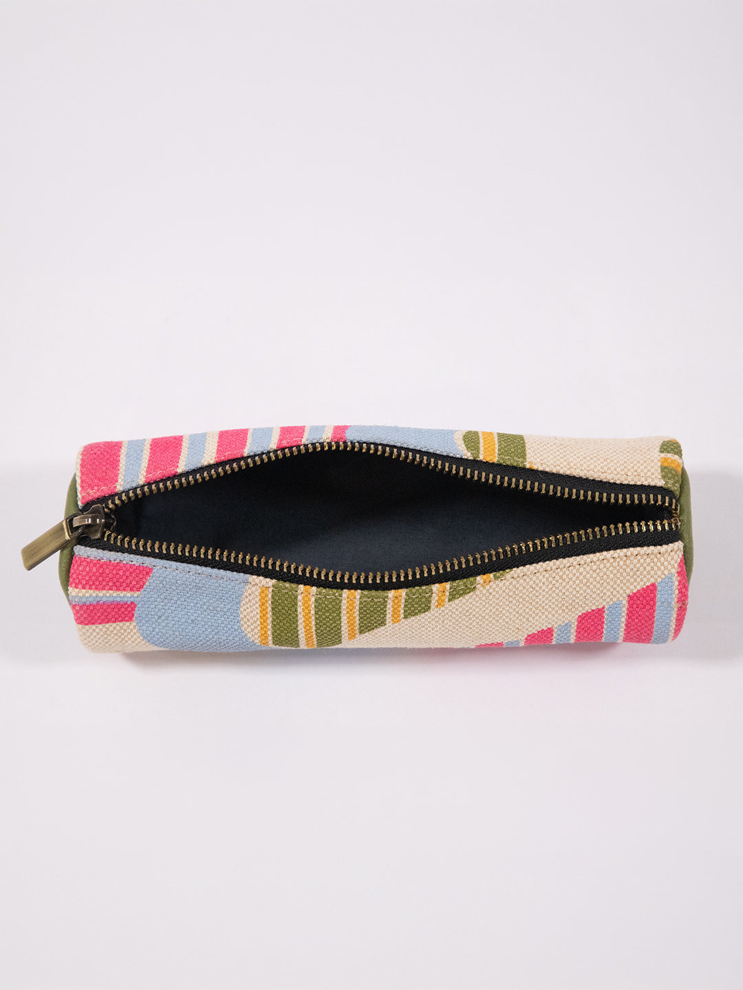 Carnival Stripe Pencil Pouch