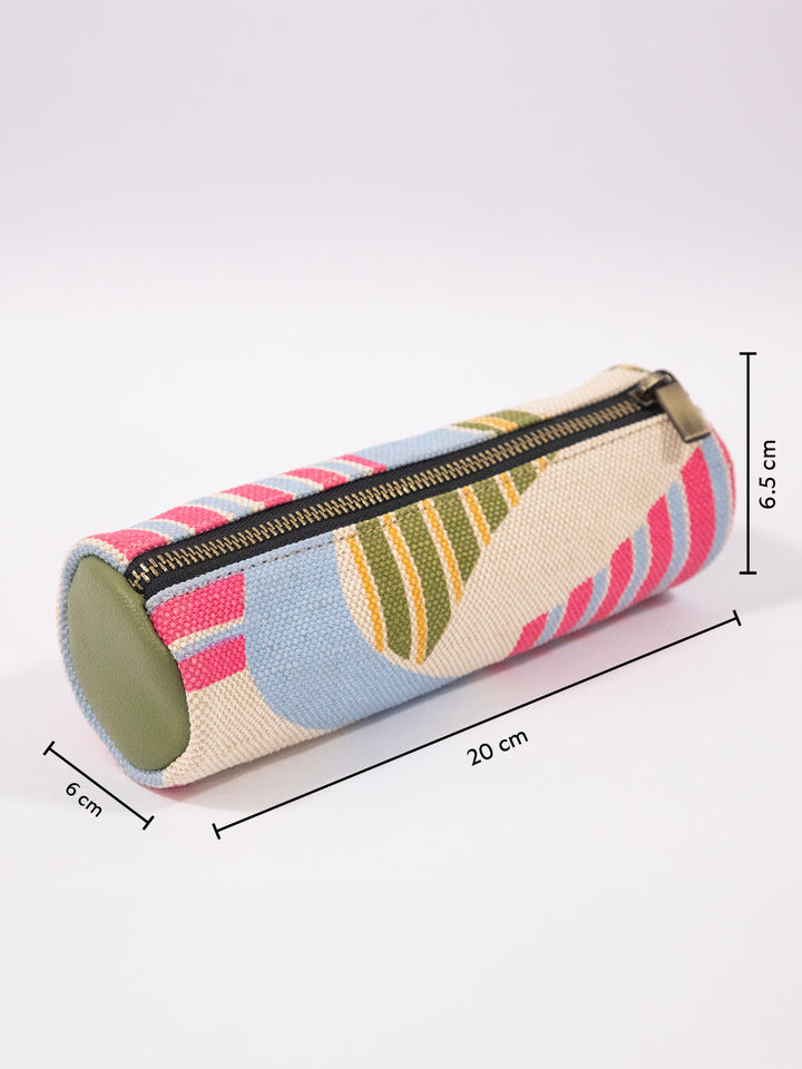 Carnival Stripe Pencil Pouch
