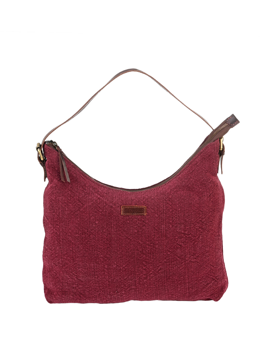 Elegant Burgundy Sling Bag