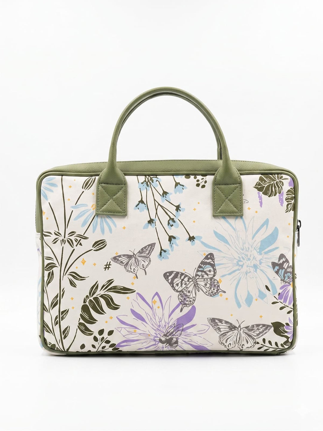 Garden Floral Laptop Bag