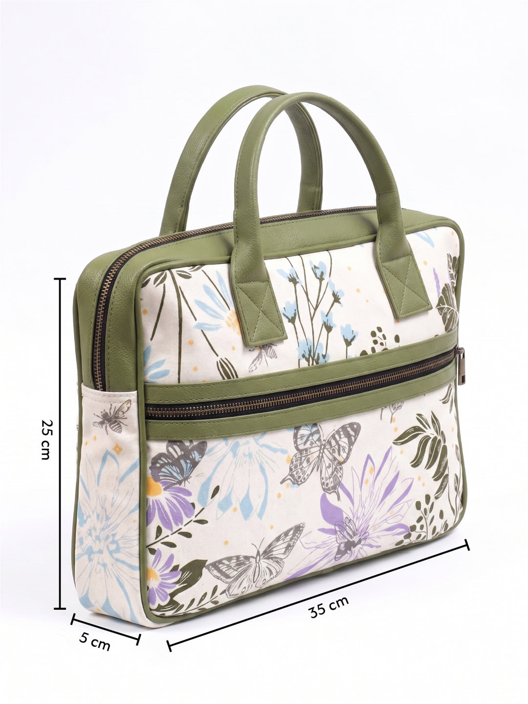 Garden Floral Laptop Bag