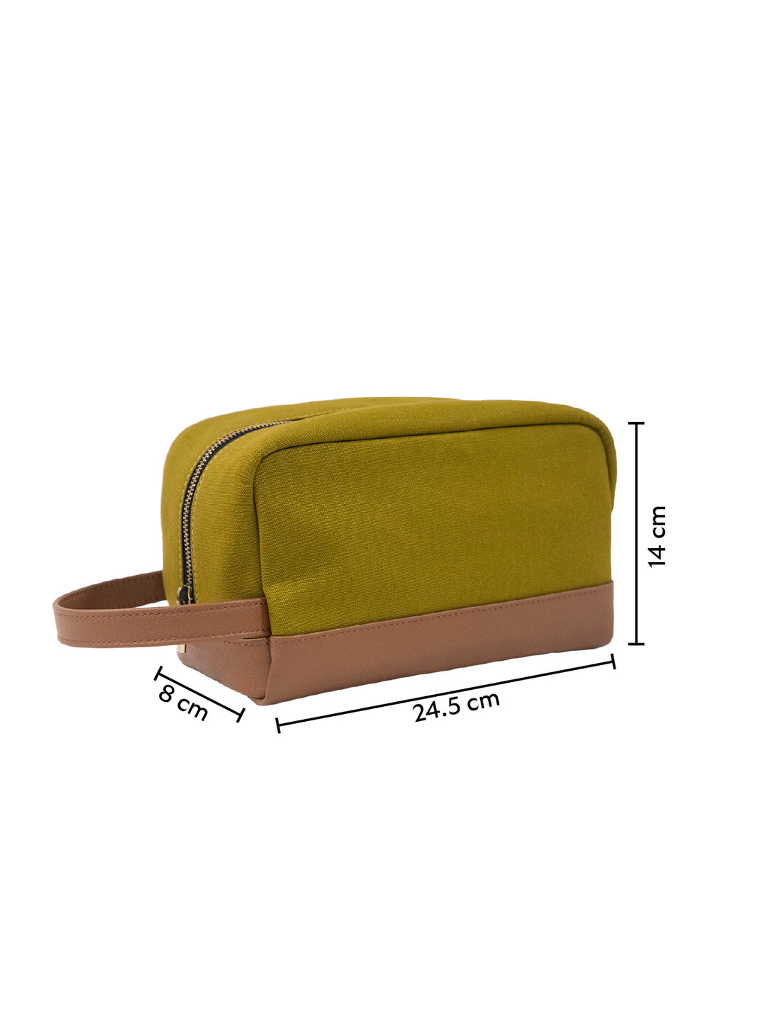Olive Canvas Explorer Dopp Kit