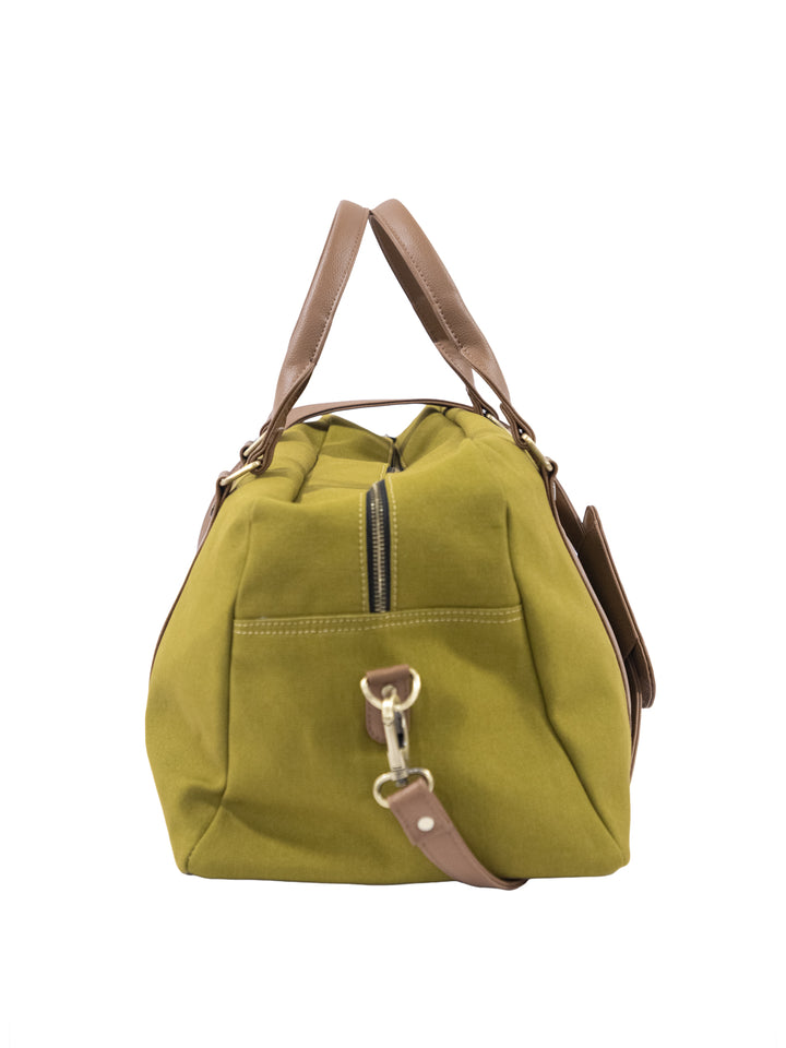 Olivewood Canvas Weekend Duffel