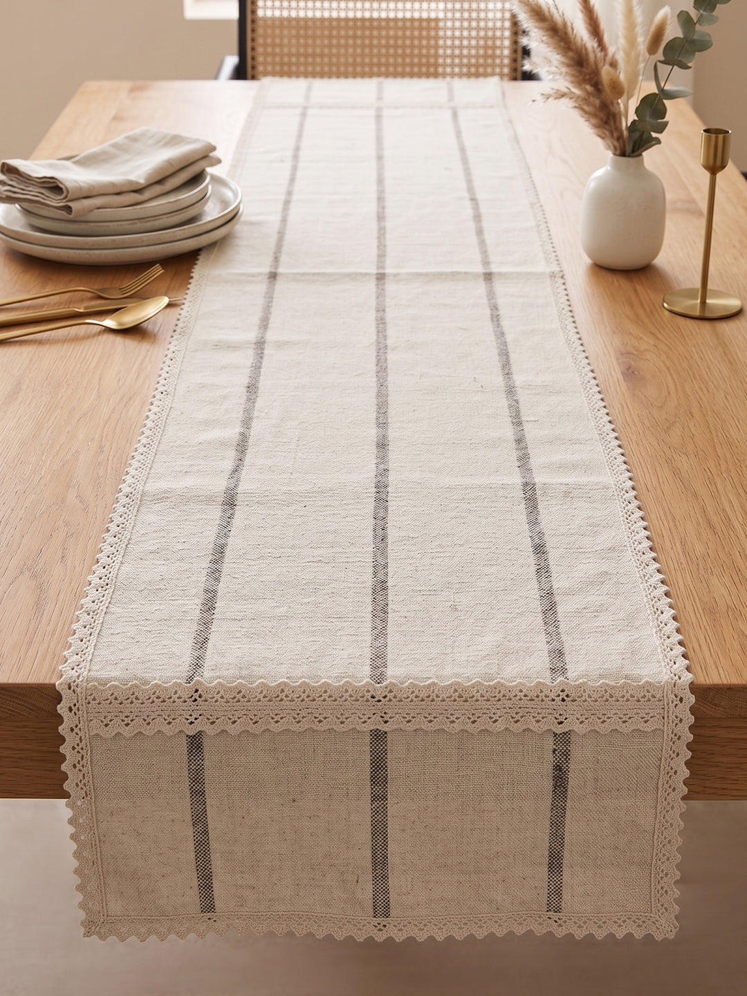 Rustic Stripe Table Runner