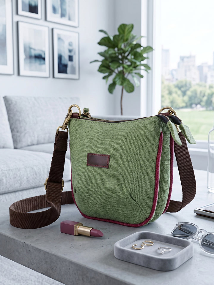 Sage Green Mini Crossbody Bag