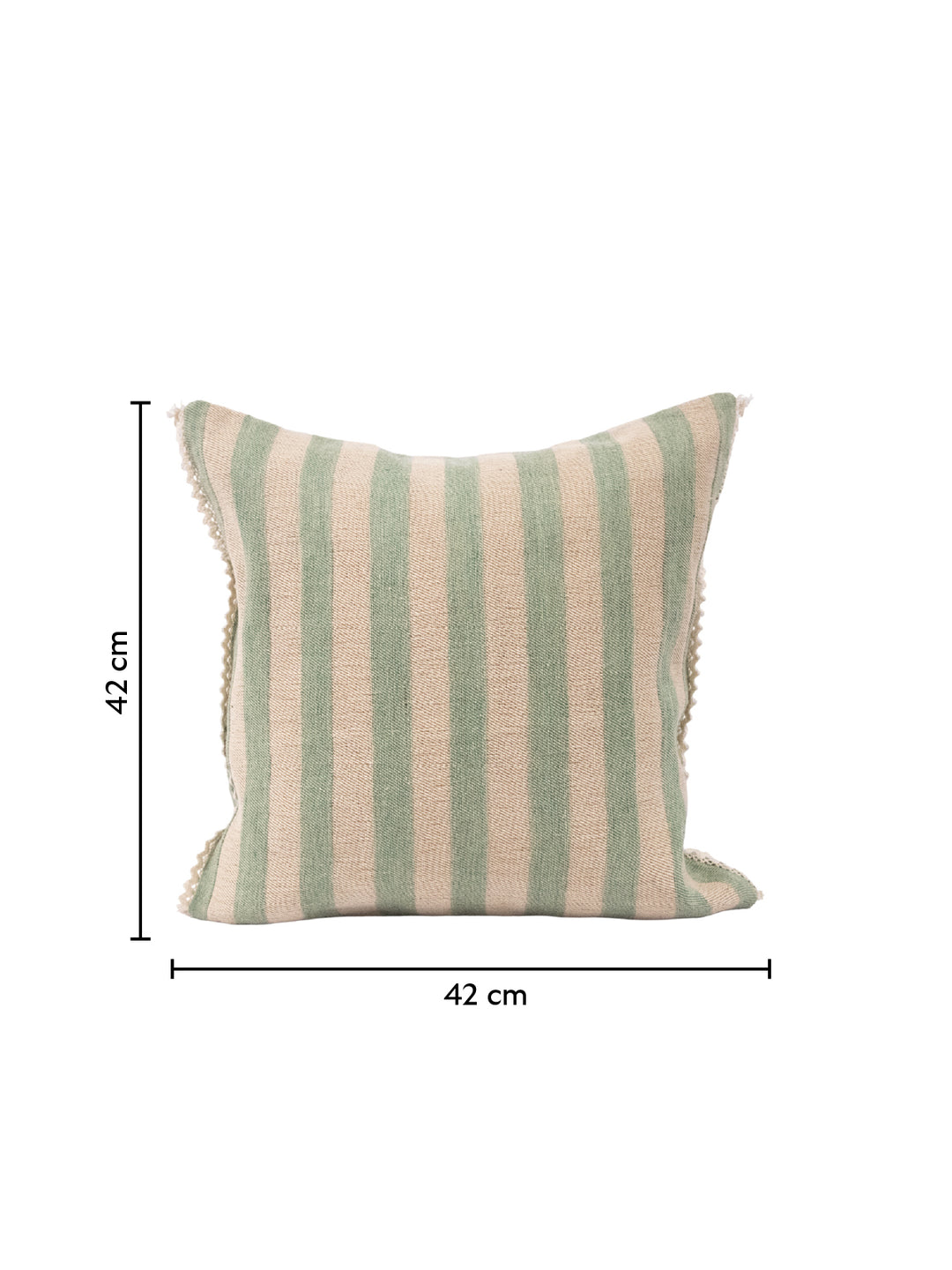 Sage Grove Washed Juco Striped Cushion Cover