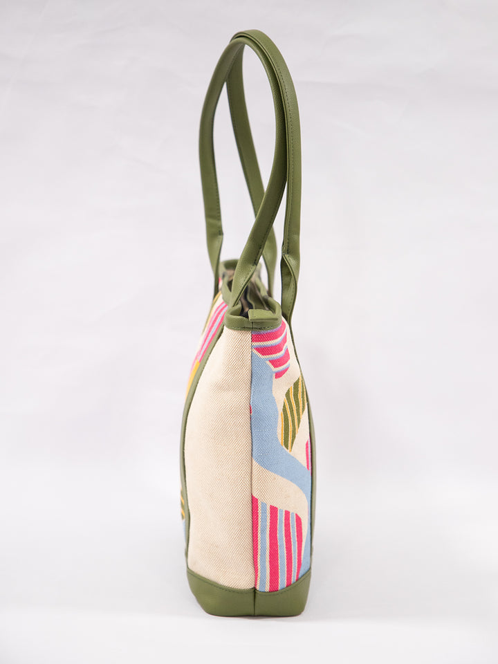 Sunrise Abstract Tote Bag