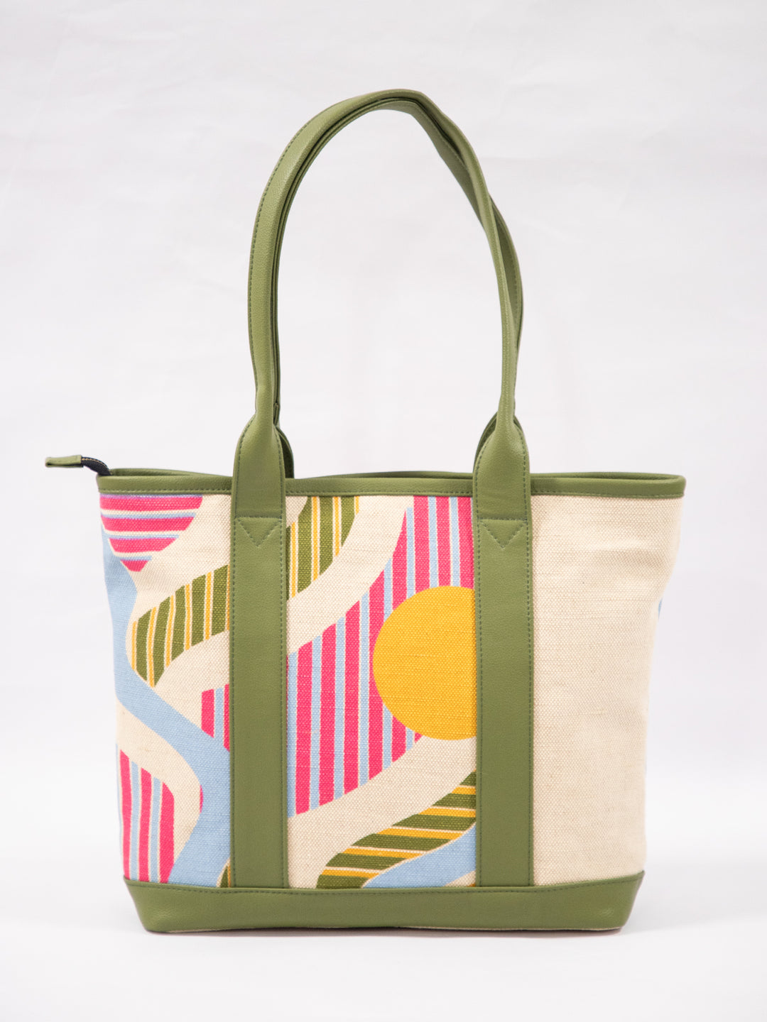 Sunrise Abstract Tote Bag
