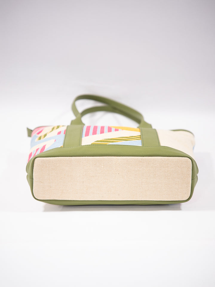Sunrise Abstract Tote Bag