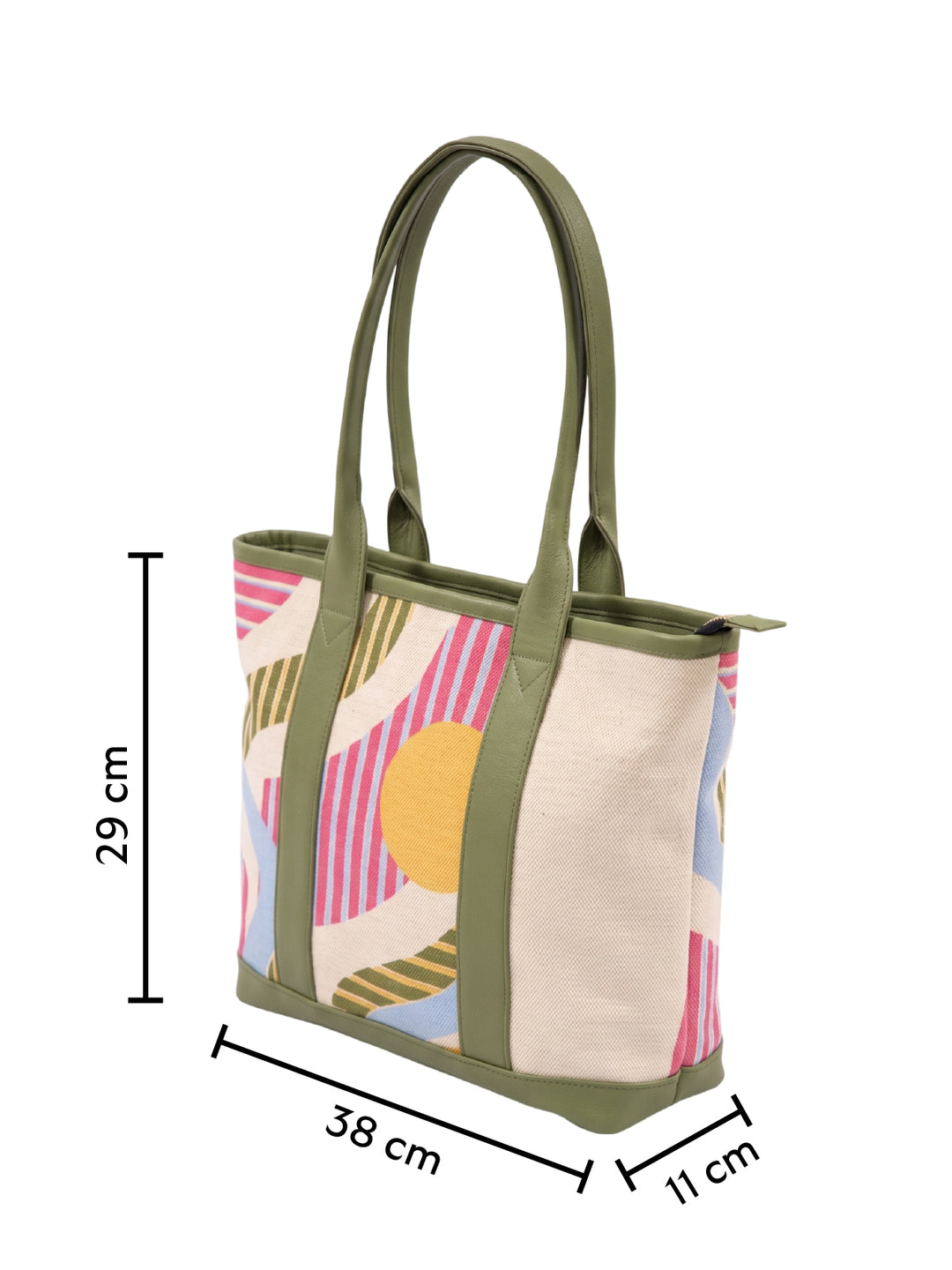 Sunrise Abstract Tote Bag