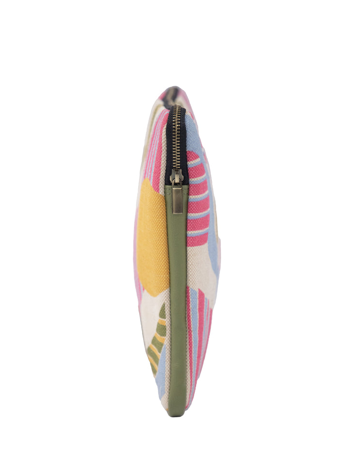 Vivid Geometric Print Laptop Sleeve