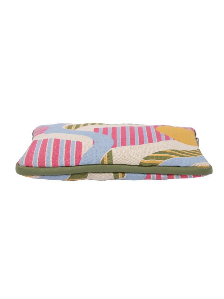Vivid Geometric Print Laptop Sleeve