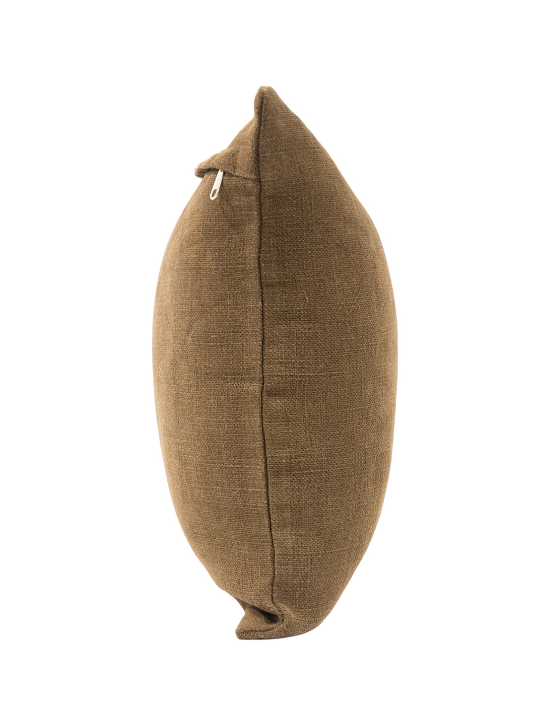 Warm Earth Washed Jute Cushion Cover
